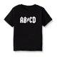 thumbnail image 3 of Ropa para niños con estampado de letras divertidas, ropa de rock para bebés, camisetas de algodón para niños y niñas, camisetas de moda de verano para niños, 3 of 5