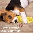thumbnail image 2 of EIMELI Dogs Squeaky Corn Toy Puppy Clean Dental Calculus Chew Toy Pet Durable Bite-Resistant Teething Stick For Small Medium Larger Breed Interactive Toys Relieve Stress, 2 of 7