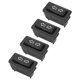 thumbnail image 5 of 4 Uds. Interruptor de ventanilla eléctrica de 5 pines interruptores universales de accionamiento de elevación de vidrio para coche con lámpara verde DC12V 24V, 5 of 14