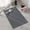 Gray, variant on LSLJS Bath Mat & Bathroom Rugs - Bathroom Mat 32x16" Non-slipss with Drain Quick Drying for Tub Shower Bathroom