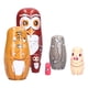 thumbnail image 1 of Muñecas Anidadas De Animales, 6 Piezas De Muñecas Apilables Anidadas Juego De Muñecas Anidadas Apilables Para Navidad Para Regalo De Cumpleaños Para Decoración Del Hogar Para ANGGREK Otros, 1 of 8
