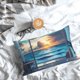 thumbnail image 5 of Fotbe Ocean View Bedroom Funda de Almohada Decorativa Estilo Occidental, Lujo en Algodón, Fundas para Almohadas King, Cojín Estampado para Decoración del Hogar-16"x24", 5 of 6