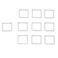 thumbnail image 4 of Earring Connectors,30pcs Earring Pendants Hollow Geometric Hollow Pendants Hollow Frame Pendants Dependable Performance, 4 of 9