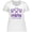 AA-White, variant on Inktastic Epilepsy Awareness Month Ribbon Women's Plus Size T-Shirt