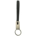 thumbnail image 1 of EeaseMX Cable de carga de cuero para teléfono móvil, multifunción, dos en uno, llavero con cable de datos (tipo C, negro), 1 of 7