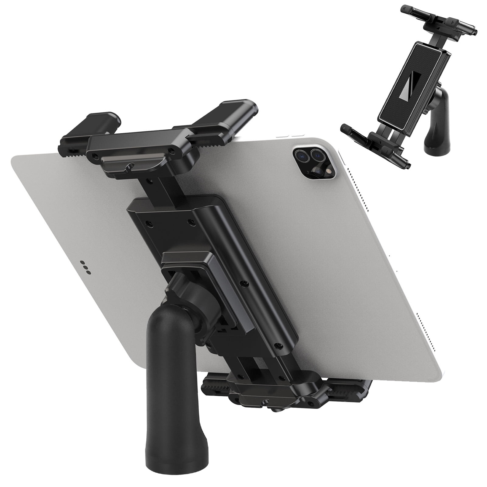 EEEkit Tripod Mount Adapter, 360° Rotatable Tablet Stand Fit for iPad, Samsung Galaxy Tab, 3.5–13.5" Tablets, Black