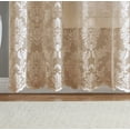 thumbnail image 4 of Warm Home Designs Extra Large 102" W x 84" L Linen Gold Lace Patio Door Curtains.  FI Linen Patio 84, 4 of 4