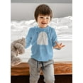 thumbnail image 2 of Happy Halloween Happy Ghost Long Sleeve Toddler -Image by Shutterstock,  4 Toddler, 2 of 4