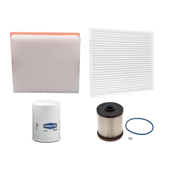 Engine Air Filter & Cabin Filter For GMC 2500HD 3500HD 2017 2018 2019 6.6L