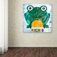 thumbnail image 2 of Trademark Fine Art 'Ribbit the Frog' Canvas Art by Design Turnpike, 2 of 3