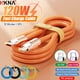 thumbnail image 2 of Cable USB de carga súper rápida de 120W 6A para iPhone, Xiaomi, Huawei, Samsung, Cable de línea de datos de cargador tipo C de carga rápida de silicona líquida Dengxun unisex, 2 of 2