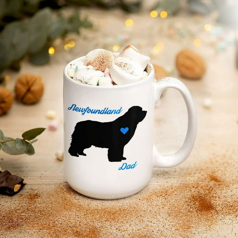 Newfoundland Dog Coffee Cup Newfoundland Dad Newfoundland Mug Newfoundland Dog Dad Newfie Dad Newfie Gifts Newfoundland Dog Gifts Ceramic