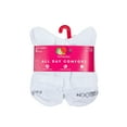 thumbnail image 5 of Fruit of the Loom All Day Comfort Mid Crew socks for Women, White, sizes 4-10 (6-pack), 5 of 5