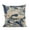 Multi-color, variant on Blue Modern Art Graphic Print Luxury Throw Pillow - 20 x 20 in.