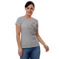 thumbnail image 2 of Happy Valentine's Dragons Women's short sleeve t-shirt (Heather Grey, XL), 2 of 3