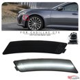thumbnail image 3 of Smoked Lens Front Bumper White LED Light Bar Side Marker Lights For 2020+ for Cadillac CT5-, 3 of 4
