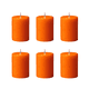 thumbnail image 1 of VELAS DECORATIVAS de Parafina y Cera de Abeja Sin Fragancia - 6 piezas, 1 of 3