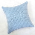 thumbnail image 4 of Jackie Turquoise Geometric Polyester 20 in. x 20 in. Throw Pillow, 4 of 5