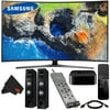 Samsung MU7500-Series 65"-Class HDR UHD Smart Curved LED TV + Samsung TW-J5500 350W 2.2-Channel Sound Tower Speaker System # TW-J5500/ZA + Apple TV 4K (32GB) # MQD22LL/A Bundle