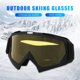 thumbnail image 5 of Gafas Gafas de esquí Esquí Snowboard Gafas a prueba de viento (marco de arena - Película) Negro Amarillo, 5 of 8