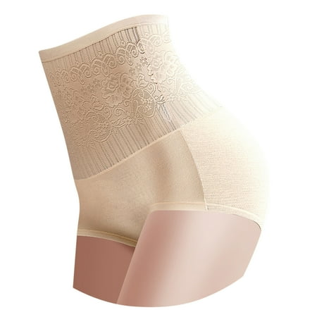 wendunide womens underwear Waist Waist Trainer Control High Tummy Body Ladies Panty Shapewear Lifter Pants Slim Womens Shaper Panties Women s Panties Women s Panties Beige XL