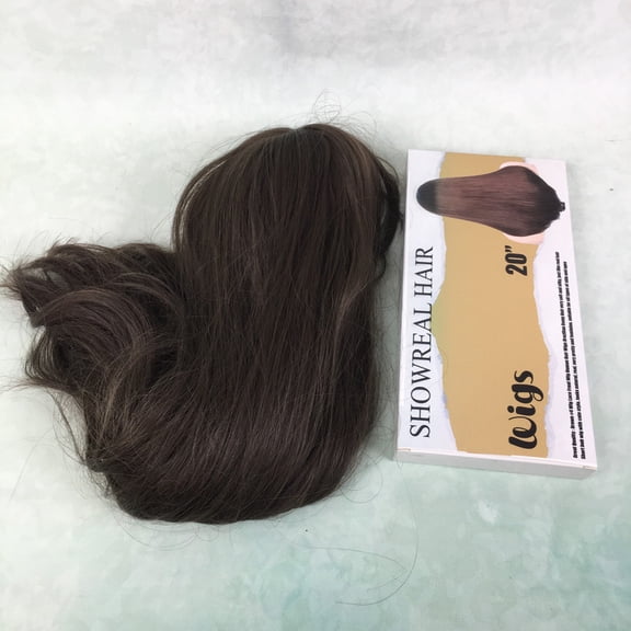 SHOWREAL HAIR Wigs – Natural and realistic synthetic wig, easy to care for and style (brown)