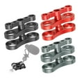 thumbnail image 3 of thinsony Aluminum Standard 1" Ball Clamp for Underwater Diving Light Arm System gray, 3 of 7