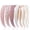 pink, variant on 7pcs Headbands for Women Girls,  Non Slip Wide Floral Padded Headband Cute Pearl Hairbands