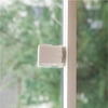 Window & Sliding Glass Door Locks 4-Pack Child-Proof Window Locks for Security & Safety 2-Button Unlocking Childproof Window Locks with 3M Adhesive Backing Sliding Window Locks