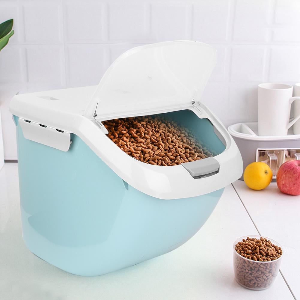 OTVIAP Cat Food Container,Moistureproof Sealing Cat Dog Food Storage