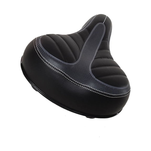 UNOMOR Black Narrow Bike Saddle with Increased Support Comfort 1Pack