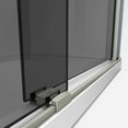 thumbnail image 5 of DreamLine Sapphire 44-48 in. W x 76 in. H Semi-Frameless Bypass Shower Door in Brushed Nickel and Gray Glass, 5 of 9