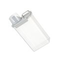 thumbnail image 4 of Contenedor de almacenamiento de alimentos secos, organizador de almacenamiento apilable de despensa, contenedor de almacenamiento transparente para cubierta gris Macarena Recipiente hermético, 4 of 8