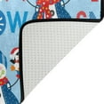 thumbnail image 5 of Dreamtimes Let It Snow Snowman Non-Slip Area Rug 72"x48", New Year X-mas Soft Non Slip Washable Floor Mats for Indoor Front Porch,Living Room, Bedroom,Kitchen, 5 of 5