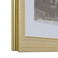 thumbnail image 3 of 2" Polystyrene Lenox Modern Picture Frame by WholesaleArtsFrames-com 20x27 3360 Series - Gold - Made In USA, 3 of 5