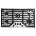 thumbnail image 2 of 5 Gas Cooktop Knobs - Brushed Stainless - CXCG1K0PMSS, 2 of 5