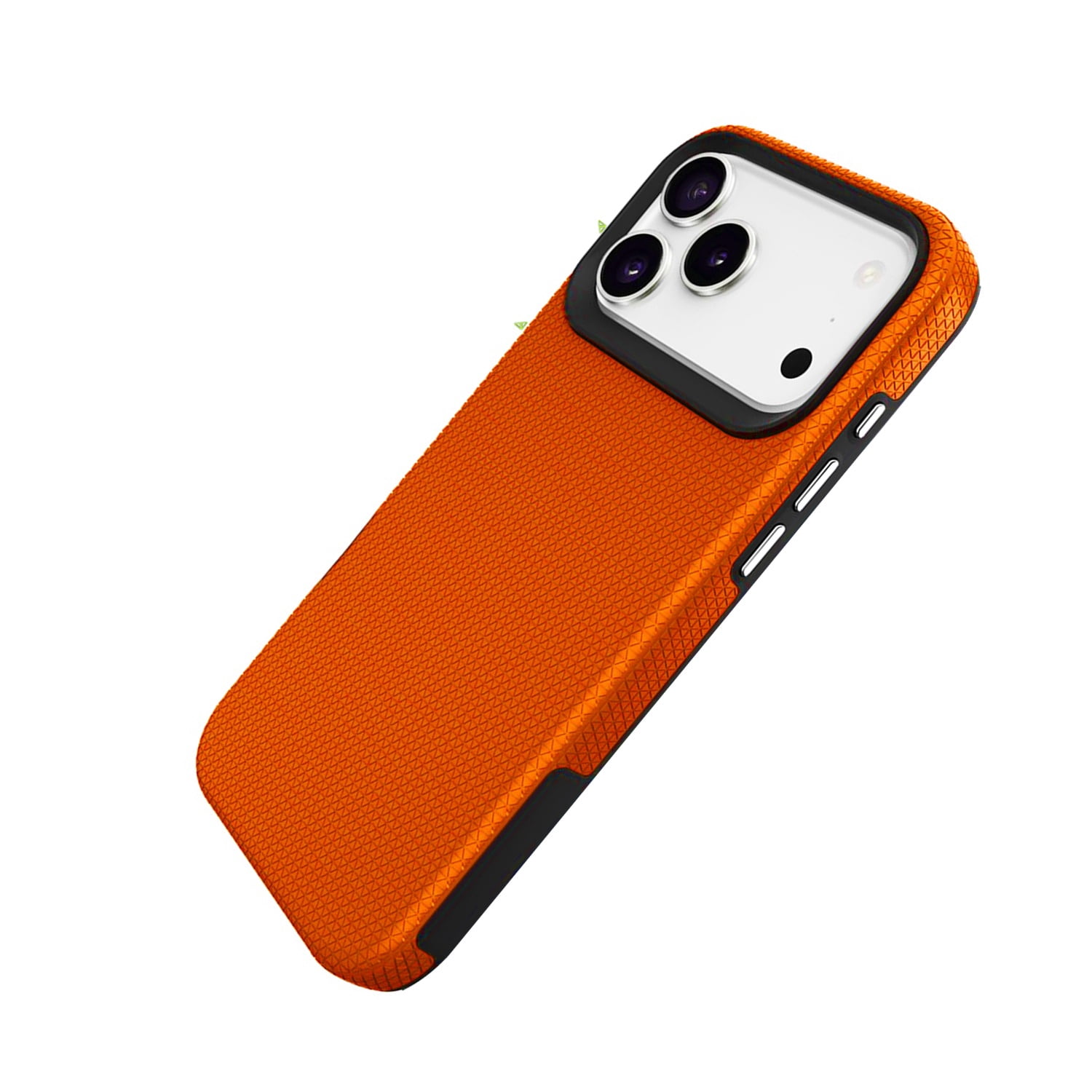 Sturdy Shock Absorption Protective Dual Layer Case for iPhone 17 Pro Max - Orange