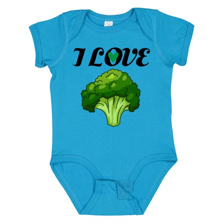 

Inktastic I Love Broccoli Gift Baby Boy or Baby Girl Bodysuit