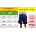 thumbnail image 2 of GBH Men's Moisture Wicking Active Mesh Shorts (4-Pack), 2 of 2