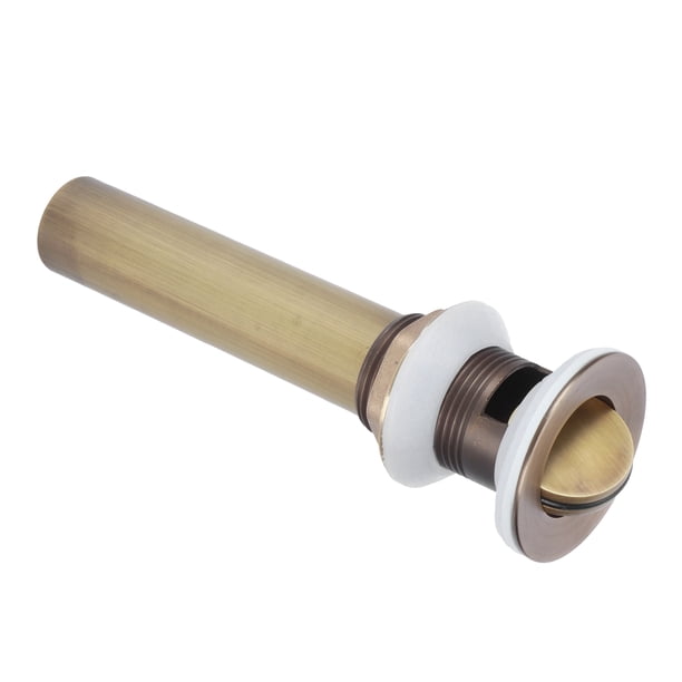 Desagüe Para Fregadero, Desagüe Sin Desbordamiento, Antiobstrucción, Escurridor Para Lavabo De , Accesorio De Tapón, Solapa Antigua Con Orificio