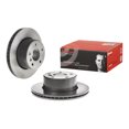 thumbnail image 1 of Fits 1999-2004 Land Rover Discovery Brembo Brake Rotor 09A22911C02 Vented; One Piece Design; Wheel Bolt Pattern 5 x 120 Millimeter; 162.1 Millimeter Hat Inside Diameter; 70 Millimeter Hub Diameter, 1 of 6