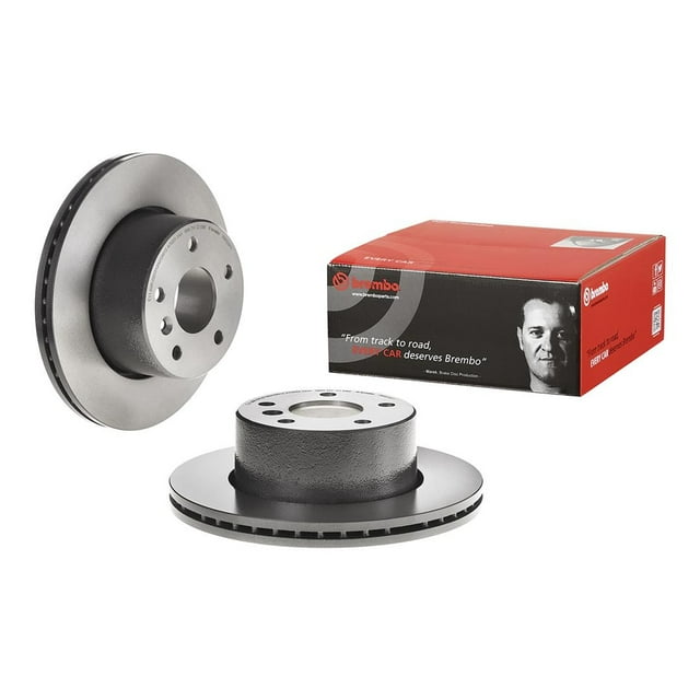 Fits 1999-2004 Land Rover Discovery Brembo Brake Rotor 09A22911C02 Vented; One Piece Design; Wheel Bolt Pattern 5 x 120 Millimeter; 162.1 Millimeter Hat Inside Diameter; 70 Millimeter Hub Diameter