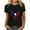 Black-4, variant on Cavosen Women Tops Dressy Casual Short Sleeve Crew Neck Trendy Patriotic Tee 250 Years Red White and Blue Graphic Shirt Summer Basic Tops