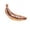 Rose Gold, variant on Banana Mirror Mosaic Decor with Color Options, Retro Disco Fruit Sculpture for Party Home Office Shelf Display – 1Pc