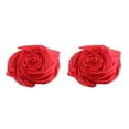thumbnail image 2 of Qarigey Bufanda de mujer bloqueador solar seda playa chal chica pañuelo moda ropa accesorio Color sólido niñas bufandas para exteriores Rojo oscuro 2Conjunto, 2 of 6