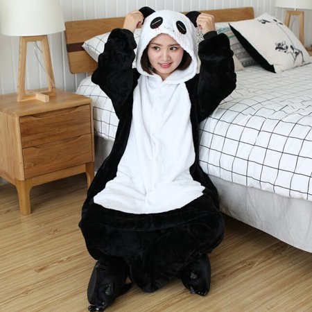 

CoCopeanut Adults Animal Onesies Unicorn Pajamas Sets Women Men Winter Unisex Sleepwear One-Piece Cartoon Flannel Anime Homewear Sleepsuit