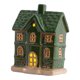 thumbnail image 2 of Casa de pueblo navideña de cerámica, decorativa, pequeña casa de porcelana con luz LED, para Estilo D, 2 of 9