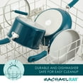 thumbnail image 2 of Rachael Ray Create Delicious Aluminum Nonstick Cookware Set, 13-Piece, Teal Shimmer, 2 of 2