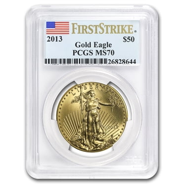 1 Oz American Silver Eagle MS-70 PCGS – Random Year First Strike