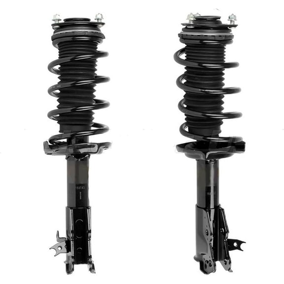 Detroit Axle - Front Struts w/Coil Spring for 2006-2011 Acura CSX Honda Civic Struts 2007 2008 2009 2010 Replacement